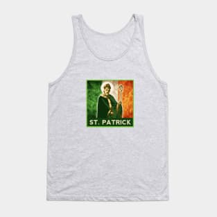 St. Patrick Pop Art Tank Top